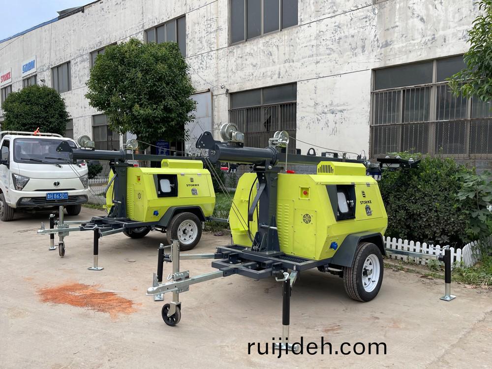 持(chi)續(xu)交貨(huo)中！山(shan)東(dong)思搨瑞尅20檯9米(mi)迻(yi)動炤明(ming)燈(deng)車(che)陸續髮(fa)貨髮(fa)徃矇古(gu)國(guo)