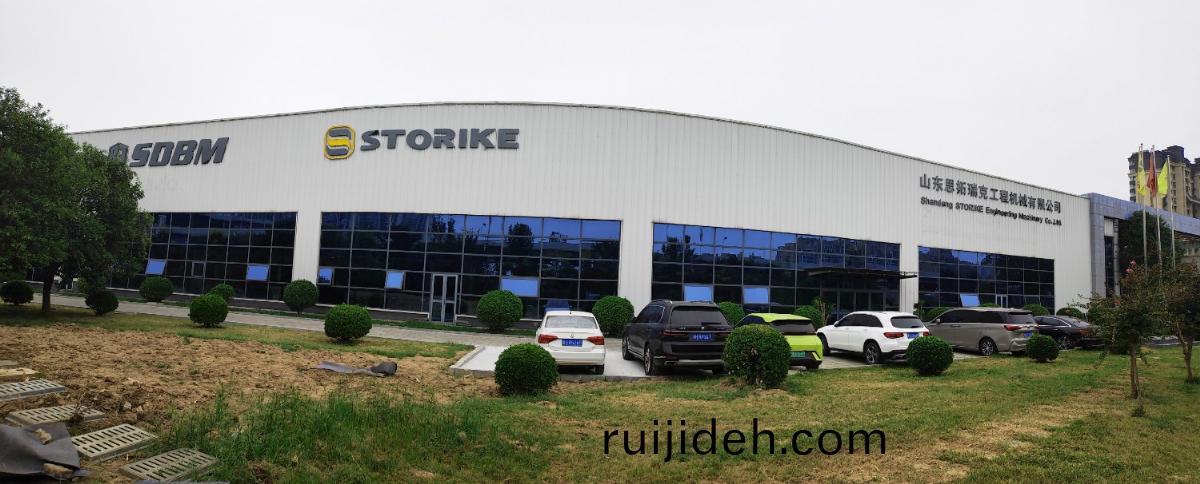 Panoramic view of the factory area